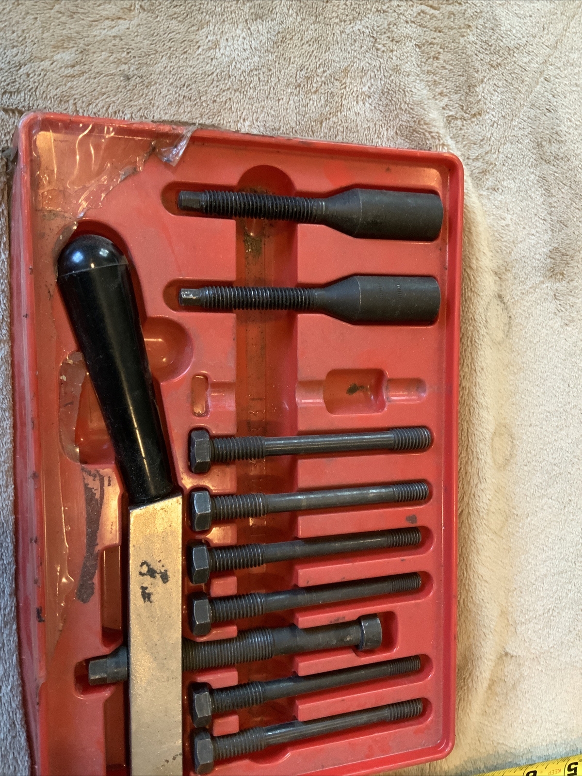 Snap On Cj131 Steering Wheel Puller And Lock Plate Depressor Kit, Missing 1