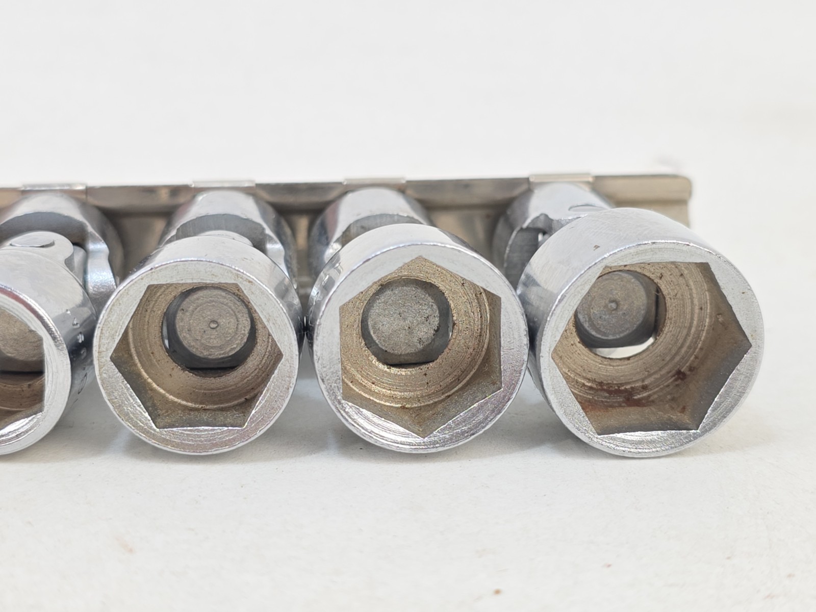 Vintage SK 3/8″ Drive SAE 7 Pc Swivel Universal Socket Set 3/8″-3/4″ USA NOS