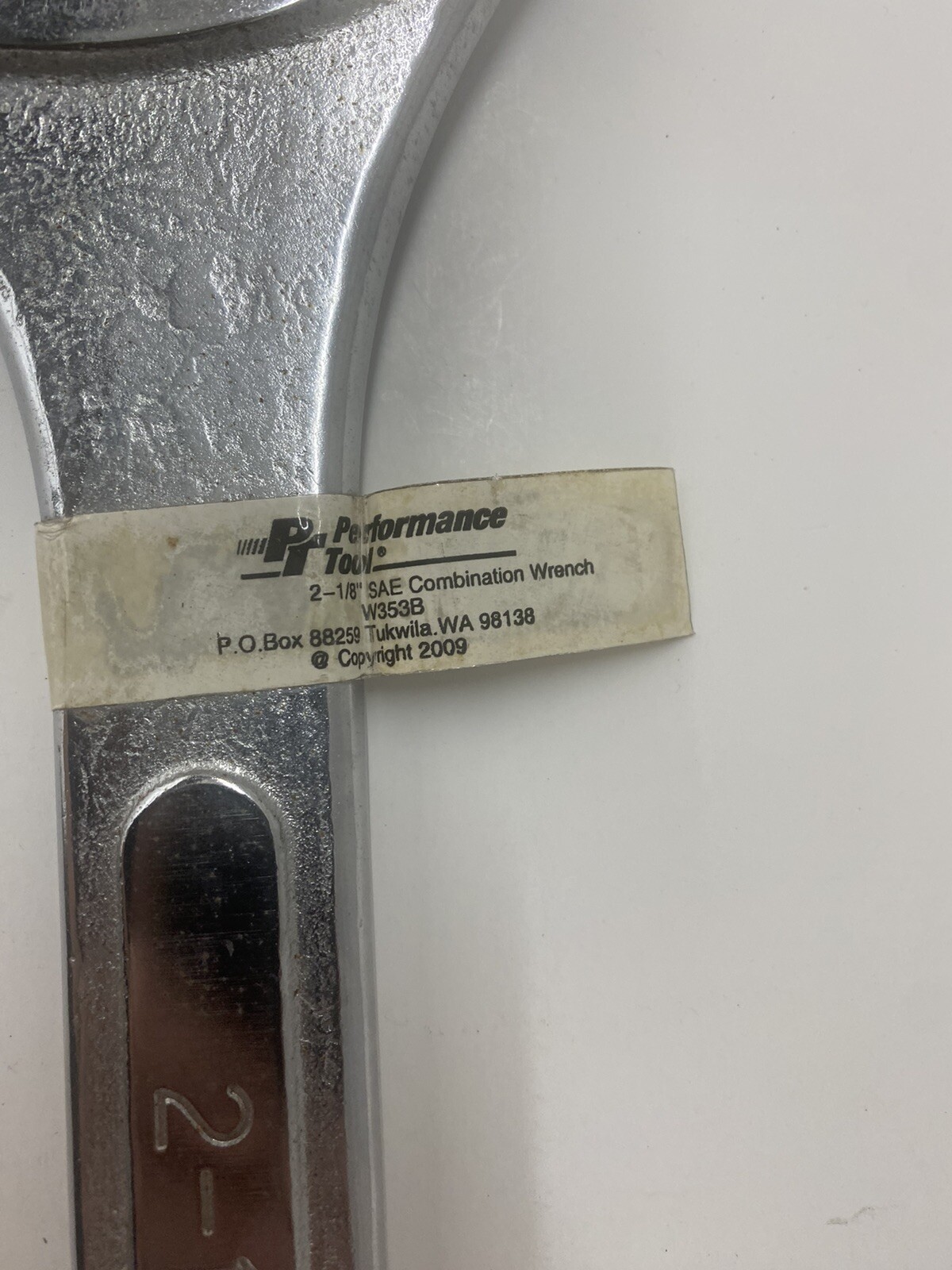 2 1/8 Performance Tool Combo Wrench Part Number W353B