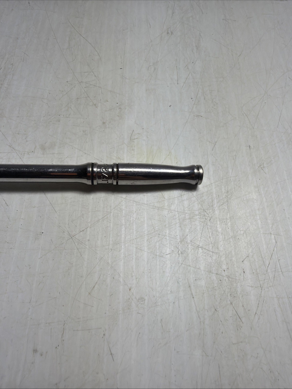 Snap On 1/4″ Drive 10.5″ Long Chrome Fine Tooth Flex Head Ratchet TLLF72