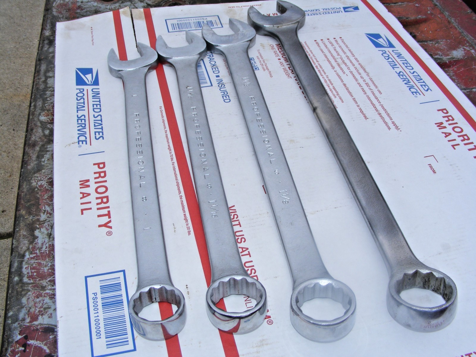 PROTO USA COMBINATION WRENCH SET