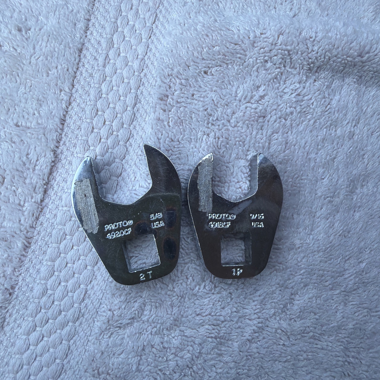 Proto Crowfoot Wrench 3/8 Drive 5/8″ & 9/16″ 4920CF 4918CF