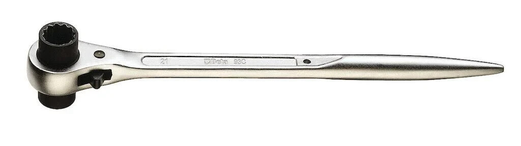 Beta 93C Ratcheting Podger Spanner Wrench 21x22mm Scaffolding
