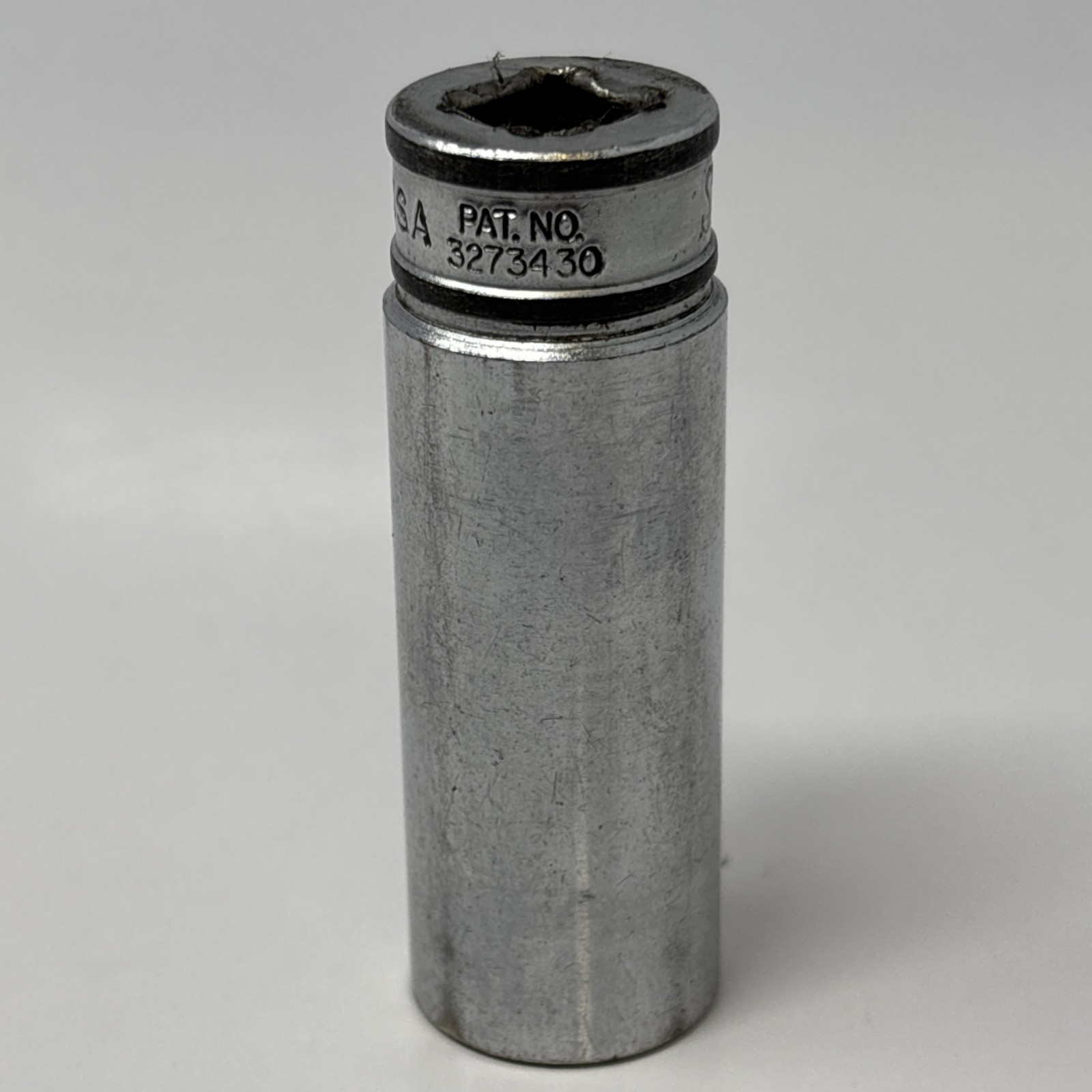 Snap On 3/8″ Drive 17MM 6PT Metric Deep Chrome Socket SFSM17 USA