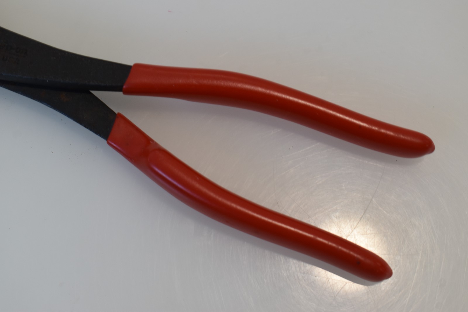 Snap-On Tools 17CP 7.5” Long Red Handle End Nipper Cutter Pliers USA