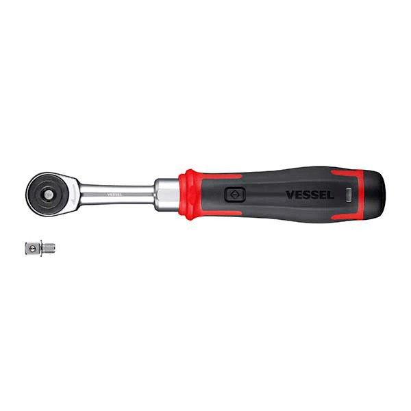 VESSEL 400ER3-1M Cordless Electric Slim Ratchet Set with 31 Bits Socket Japan JP
