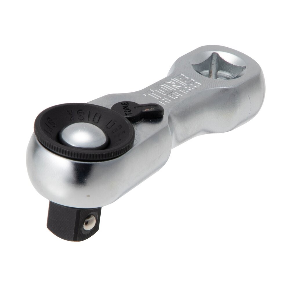 Tone RH3HSS3 Stubby ratchet 3/8″ drive | Torque adpapter link dog bone