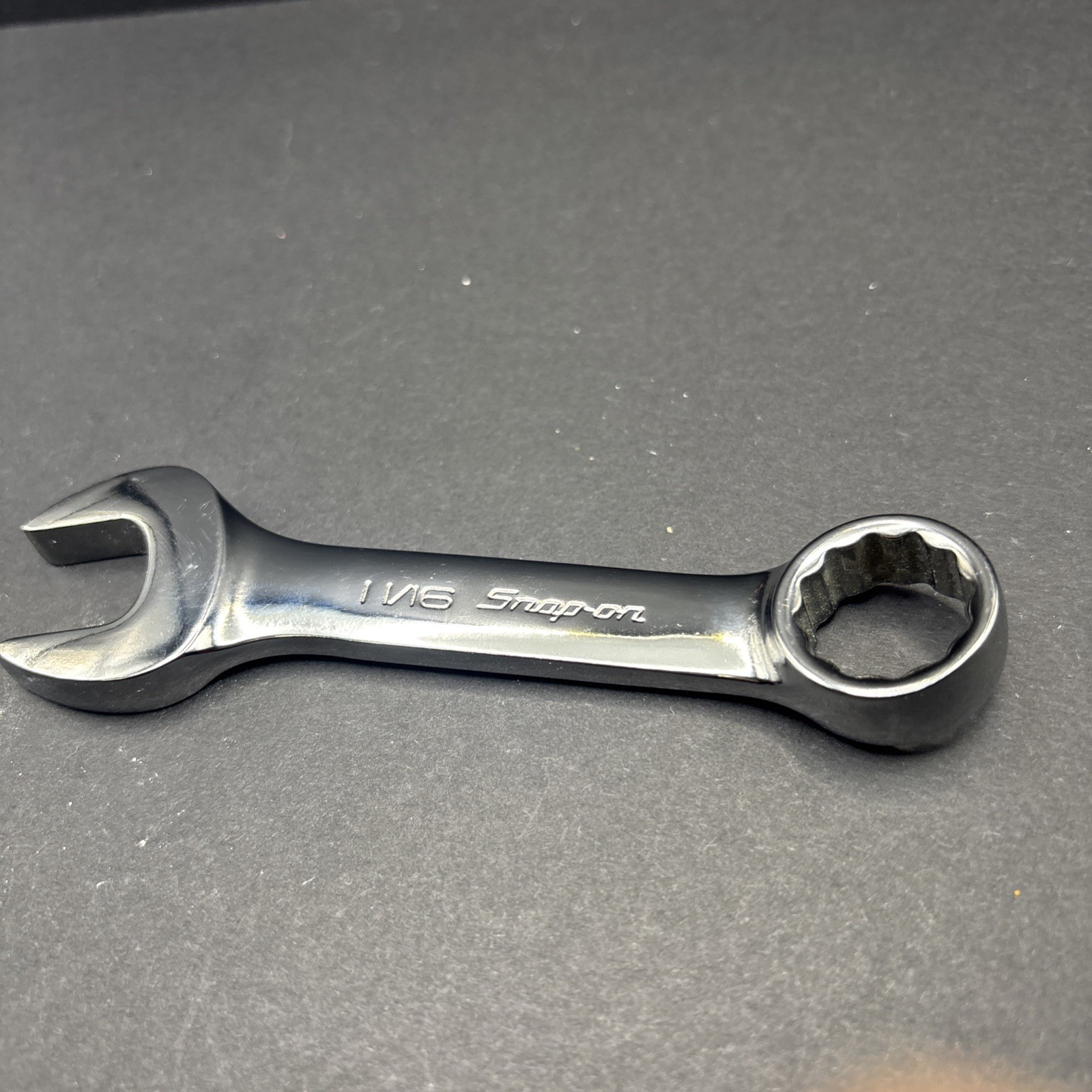 Snap-on OX122B 11/16” 12 Pt Stubby Combination Chrome Wrench 11/16in. Snap On