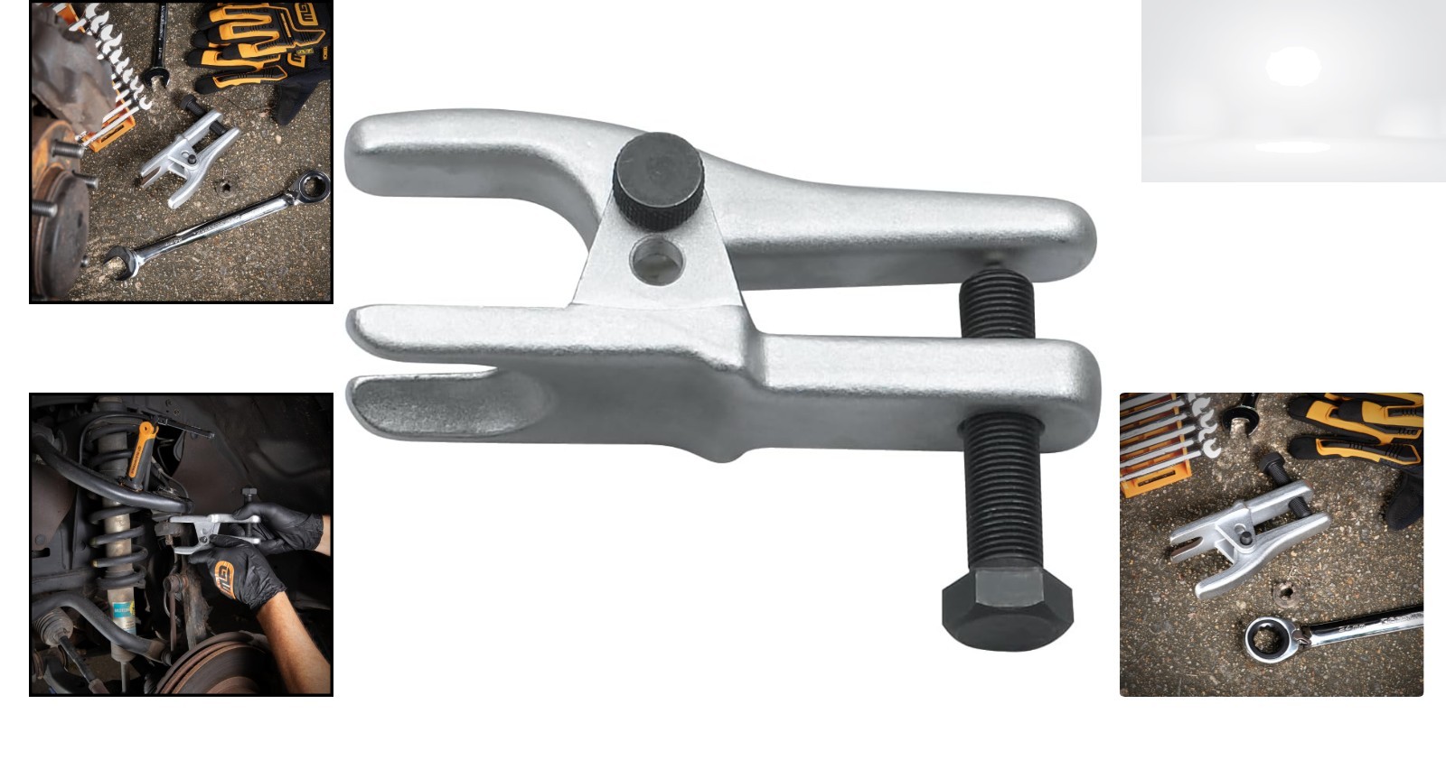 Ball Joint Separator Steel Automotive Tool 7/8in Slot Fits 1-1/8–2-1/8in Joints