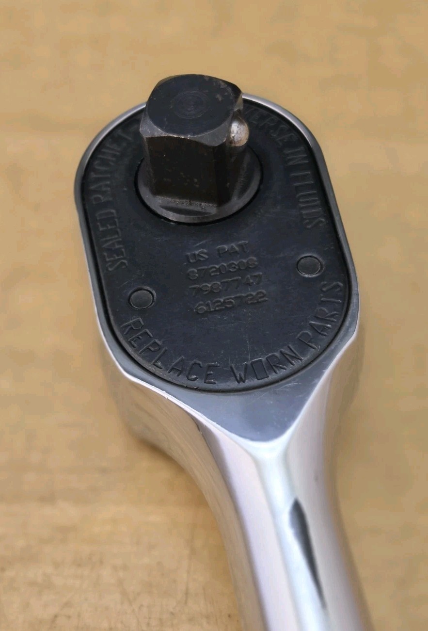 New Rare Snap On SHD80A – 1/2″ Drive Teal Hard Handle Ratchet