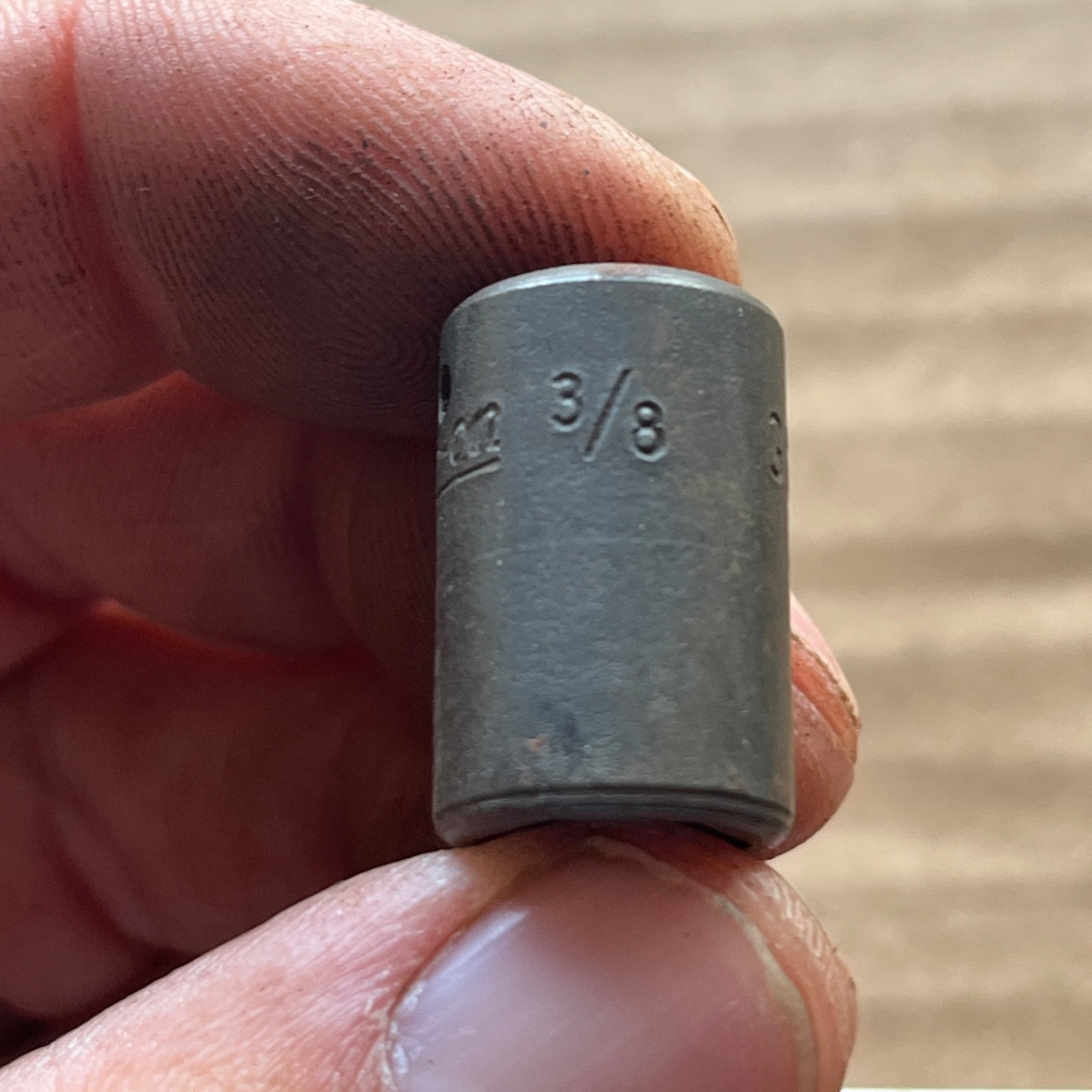 Snap-on GM-12, 1/4” Inch Drive 3/8″ Impact Socket, Shallow, 6 Point
