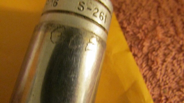 Snap On 13/16″ Deep Socket S-261 12 Point USA Chrome