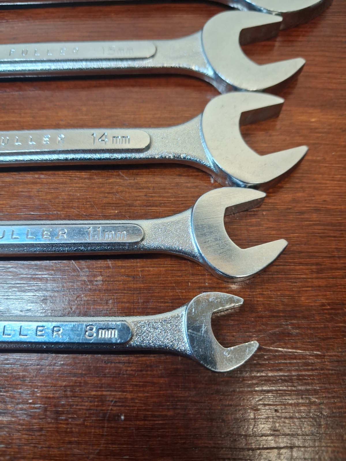 VTG Fuller METRIC Double Open End Wrench SET Japan