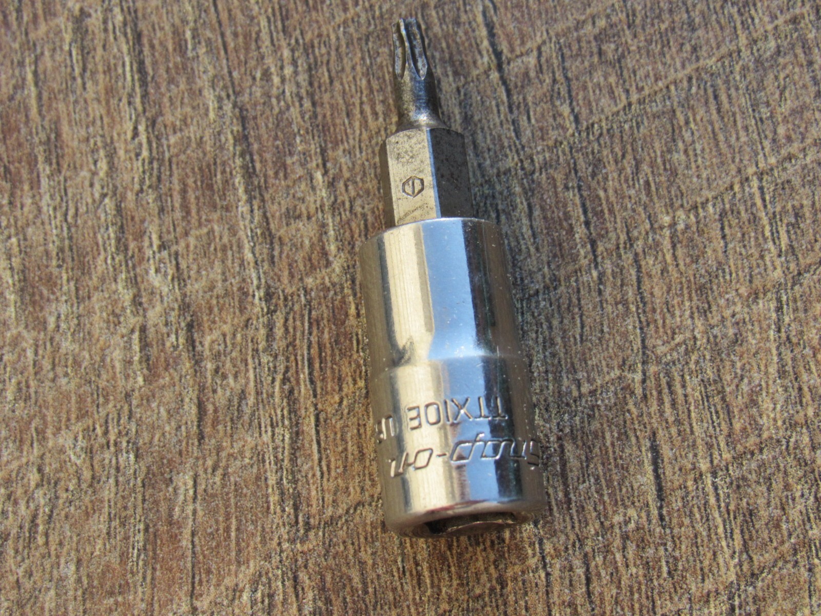 SNAP ON TTX10E T-10 1/4″ DRIVE CHROME NEW LOGO TORX BIT DRIVER SOCKET T10 T 10