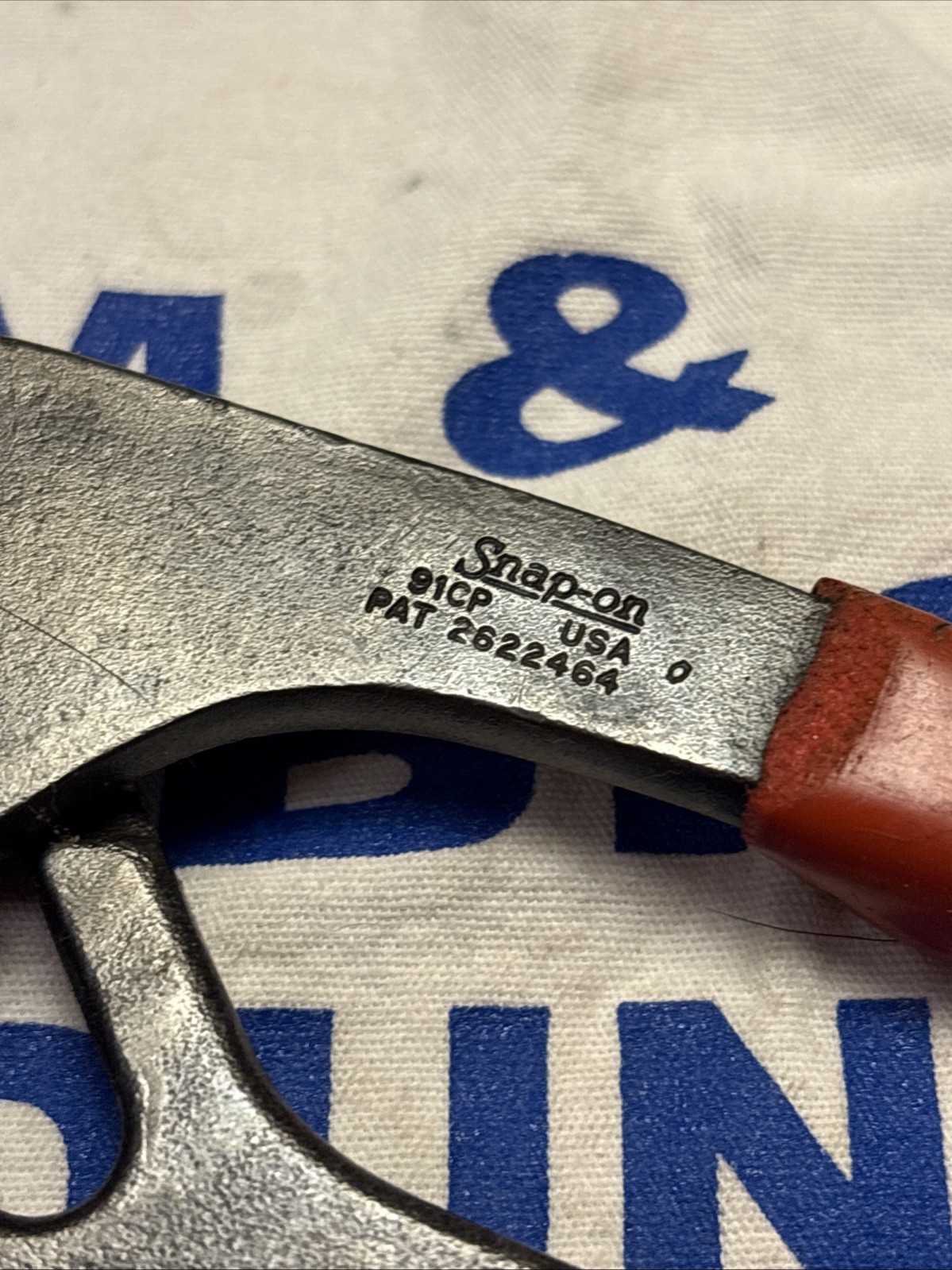 1990 Snap-on Tools USA 9″ Adjustable Joint Interlocking Channel Pliers 91CP