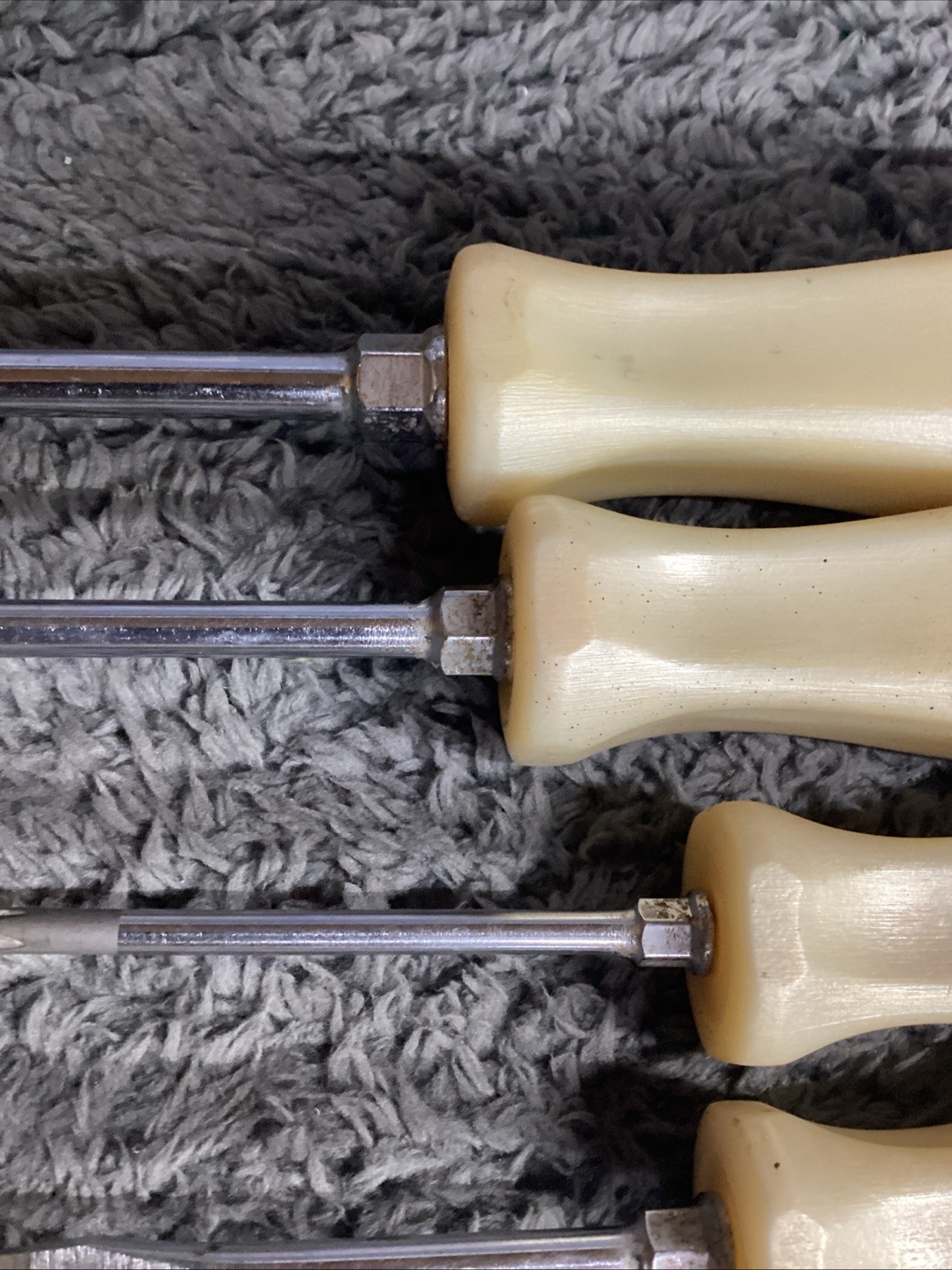 Snap On Anniversary Hard Handle Pearl Screwdriver Set 4 Pieces