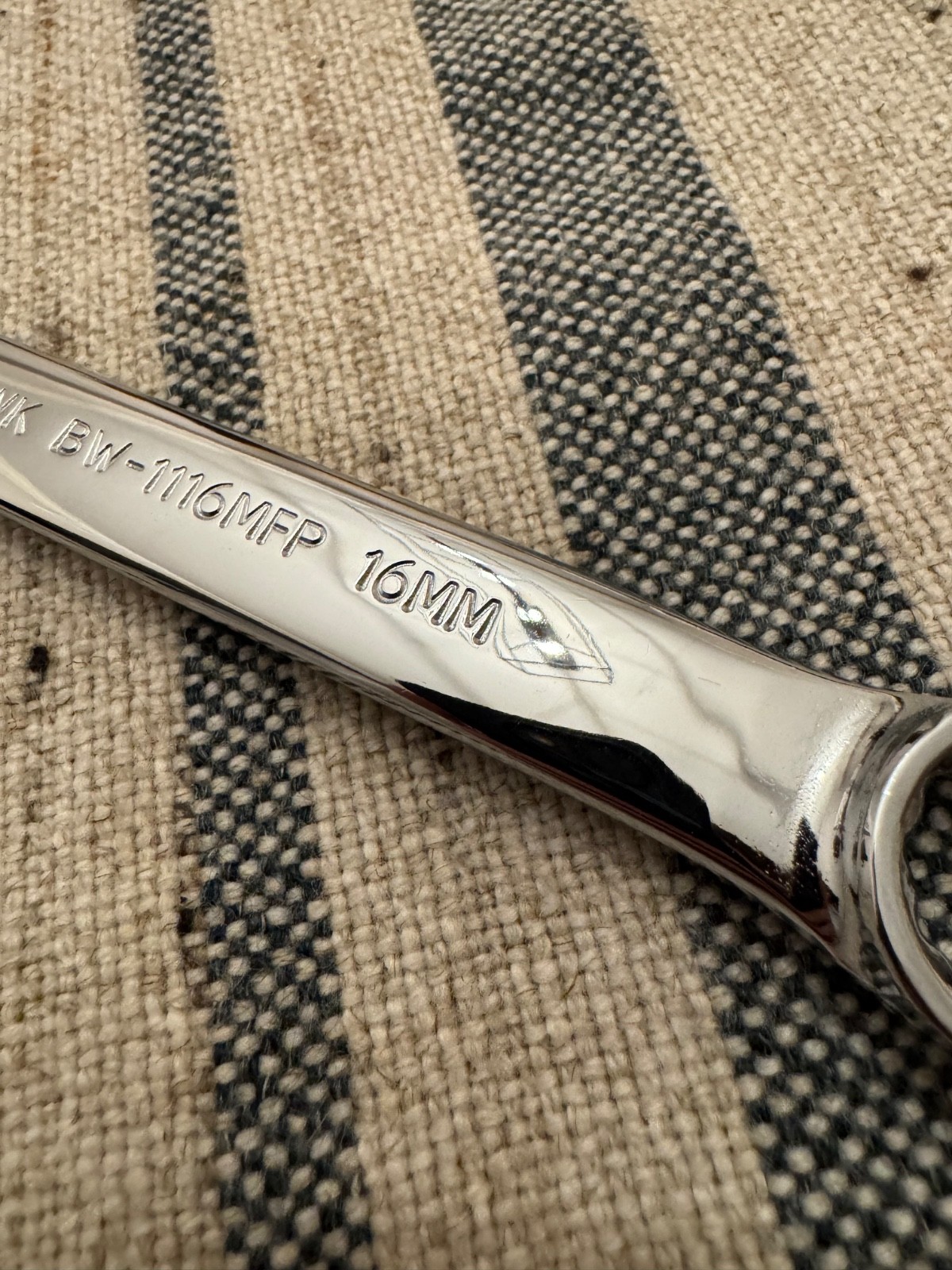 Blackhawk Proto BW-1116MFP 16mm Combination Wrench 12pt Full Polish USA NOS