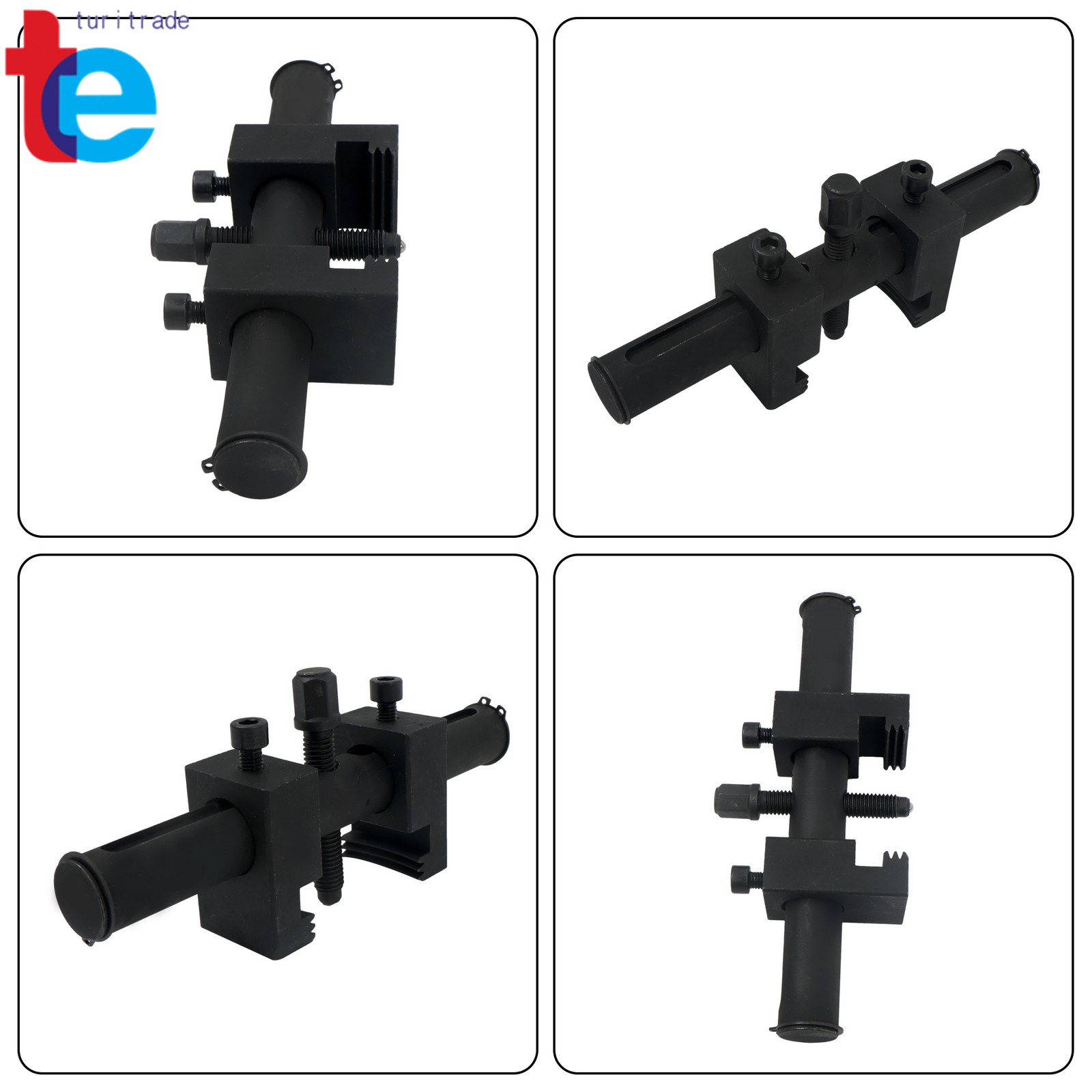 New Universal Puller For Ribbed Drive Pulley Crankshaft Remover Tool Kit