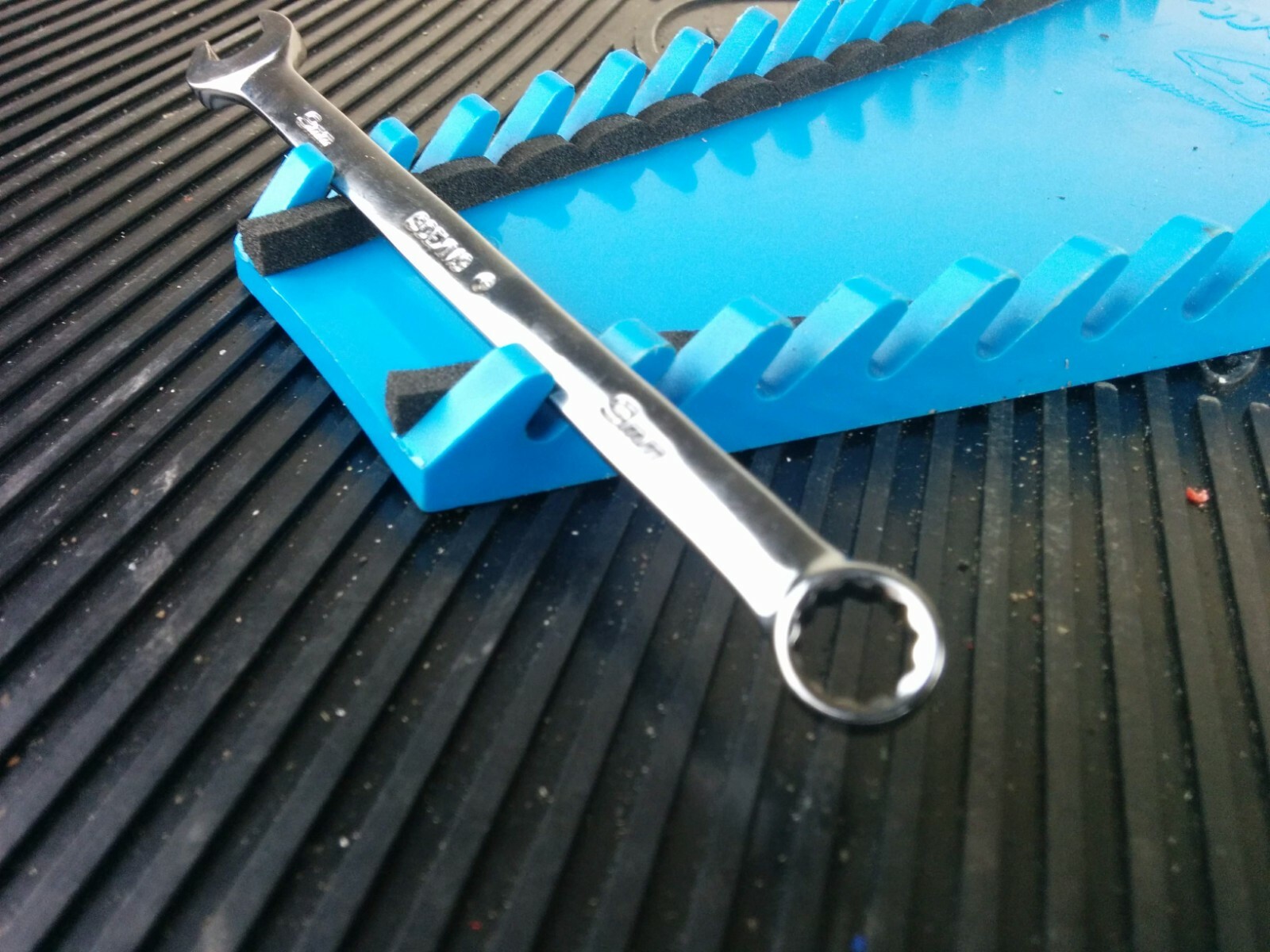 #aj586 NEW! Snap On SOEXM9 Metric 9mm Flank Drive Combination Wrench 12 Point