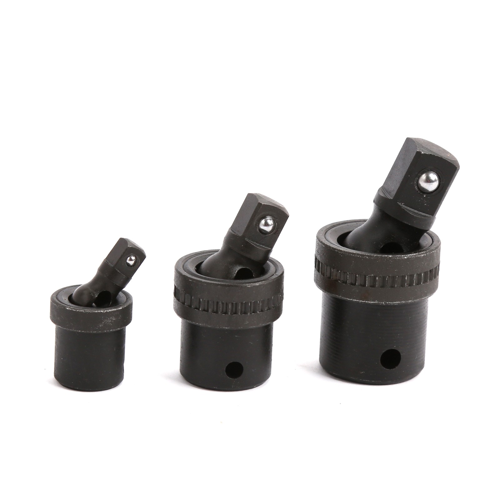 Universal 1/4″ 3/8″ 1/2″ Drive Premium Impact Joint Socket Set CrMo U-Joint 3pc