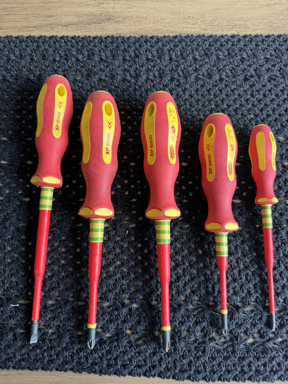 Draper Expert VDE Approved Fully Insulated Screwdriver Set