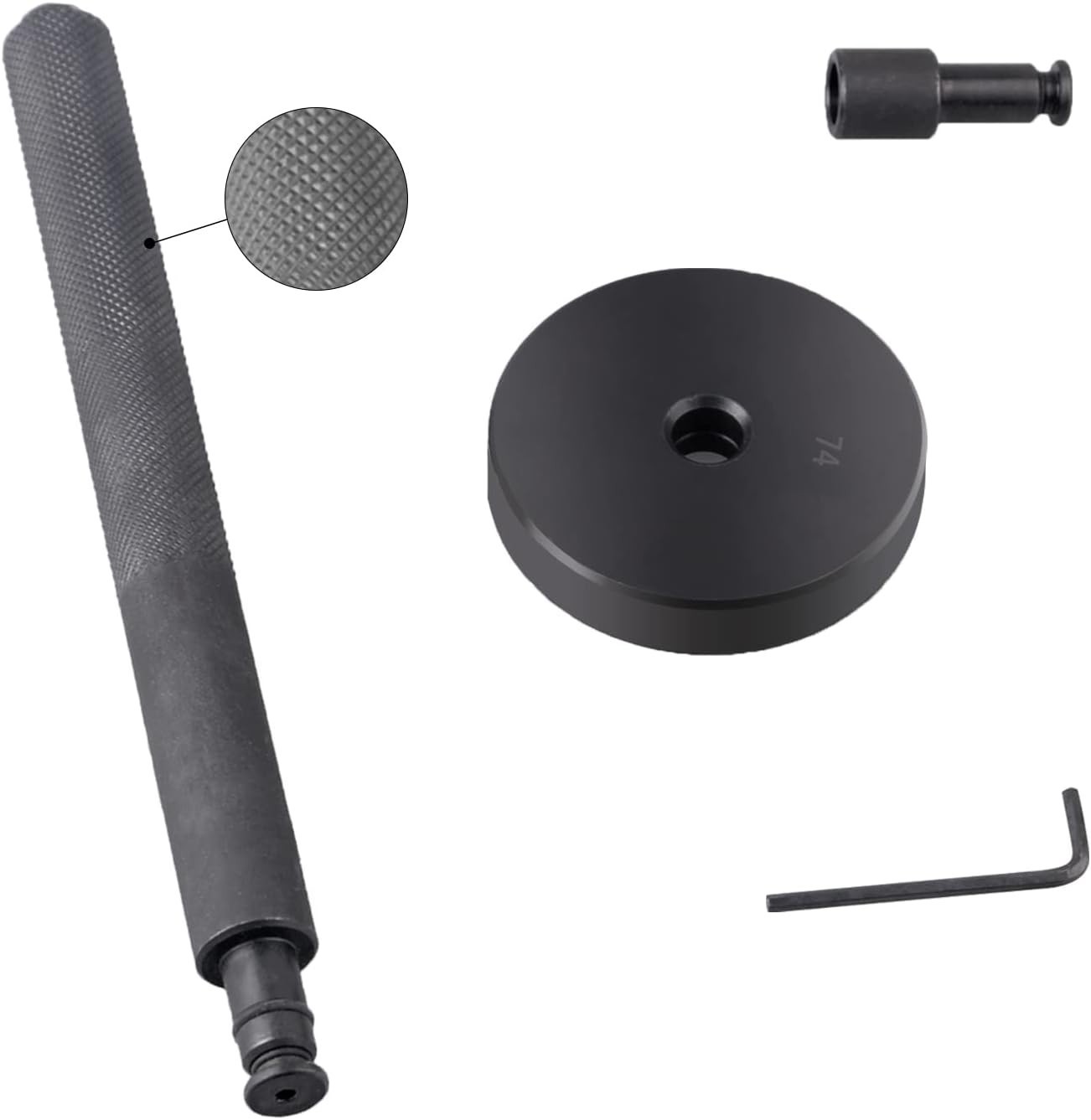 Custom Bearing Driver Kit with 50 Interchangeable Discs for Seal Replacement