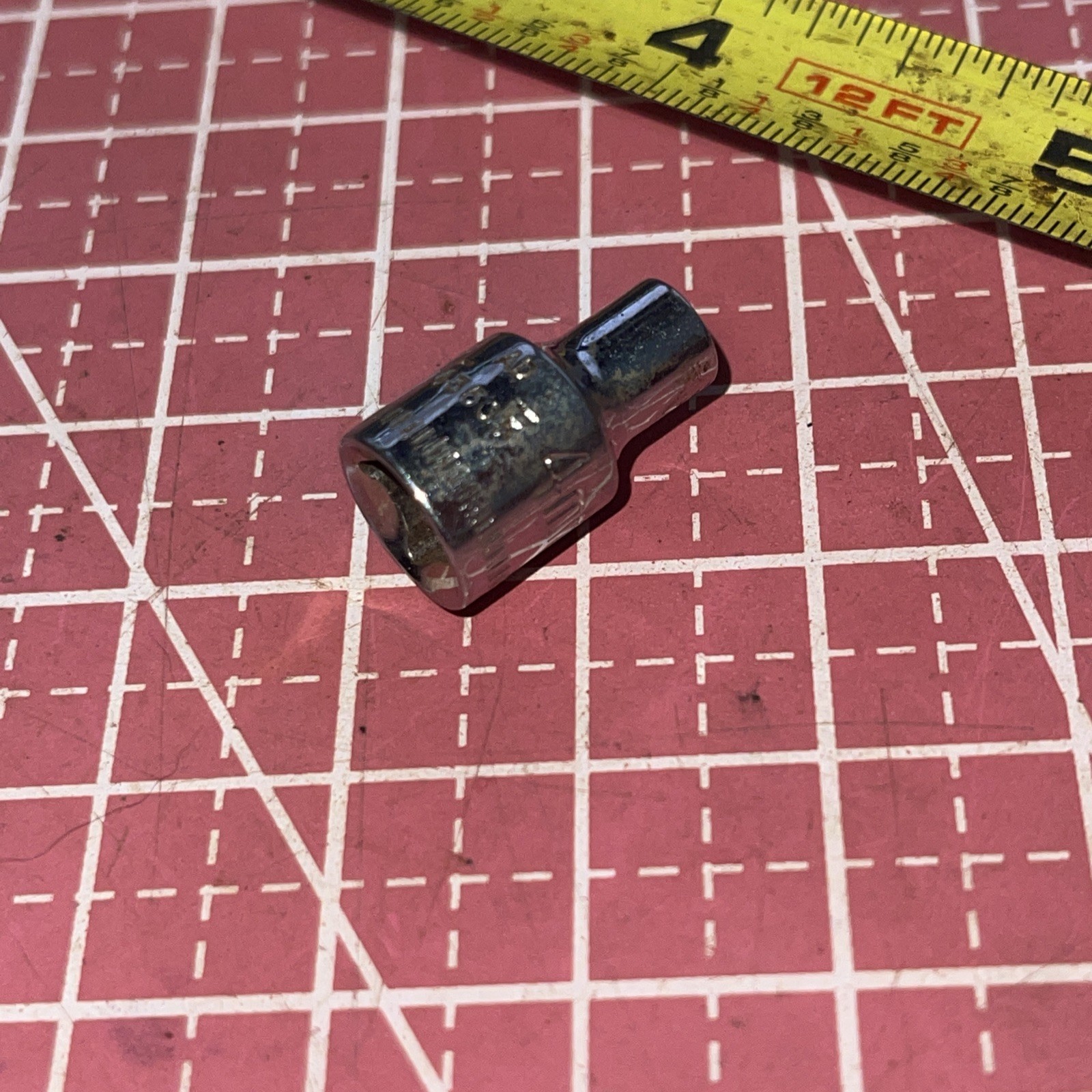 Craftsman 43505 AD 4 MM Metric 1/4 Drive 6 Point Socket 4MM