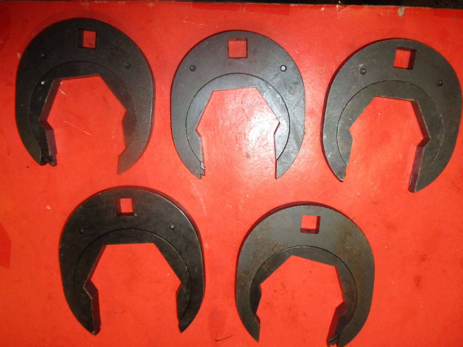 Ratcheting Crowfoot NEW 1/2″ Drive 1 7/8»–2 1/2 –LOT OF 5 = MADE IN USA