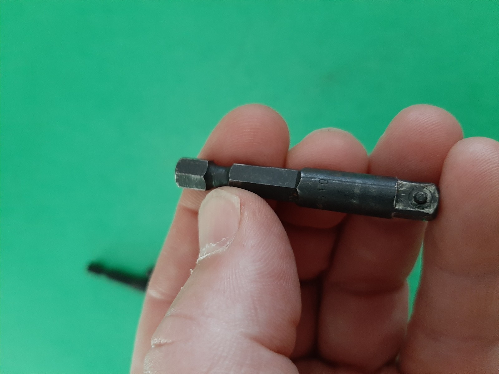 3 – Snap-on 1/4″ Hex to 1/4″ Drive Square Lock Button Adapter GM3043 3046 3048