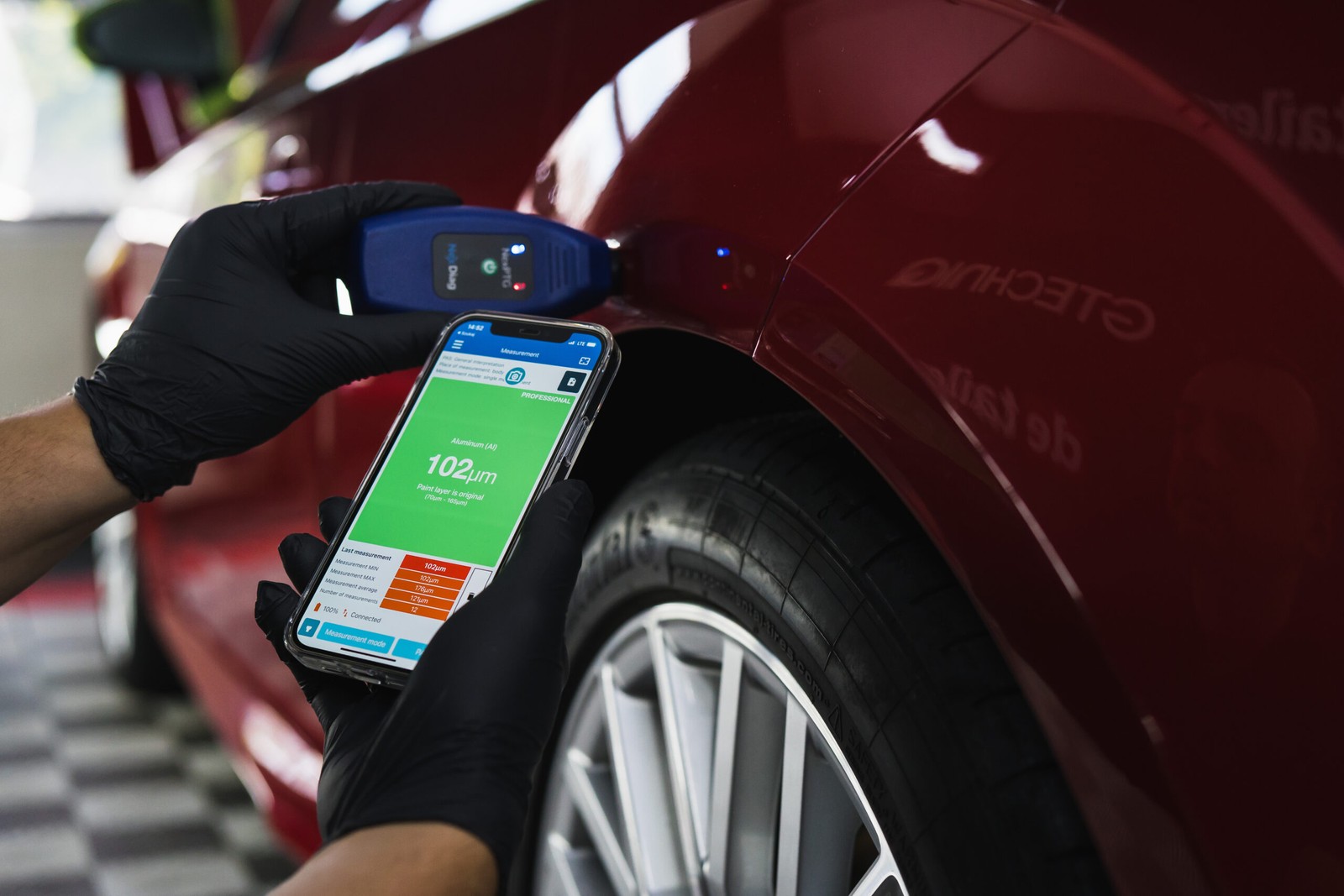 NexDiag NexPTG Professional Paint Coating Thickness Depth Gauge
