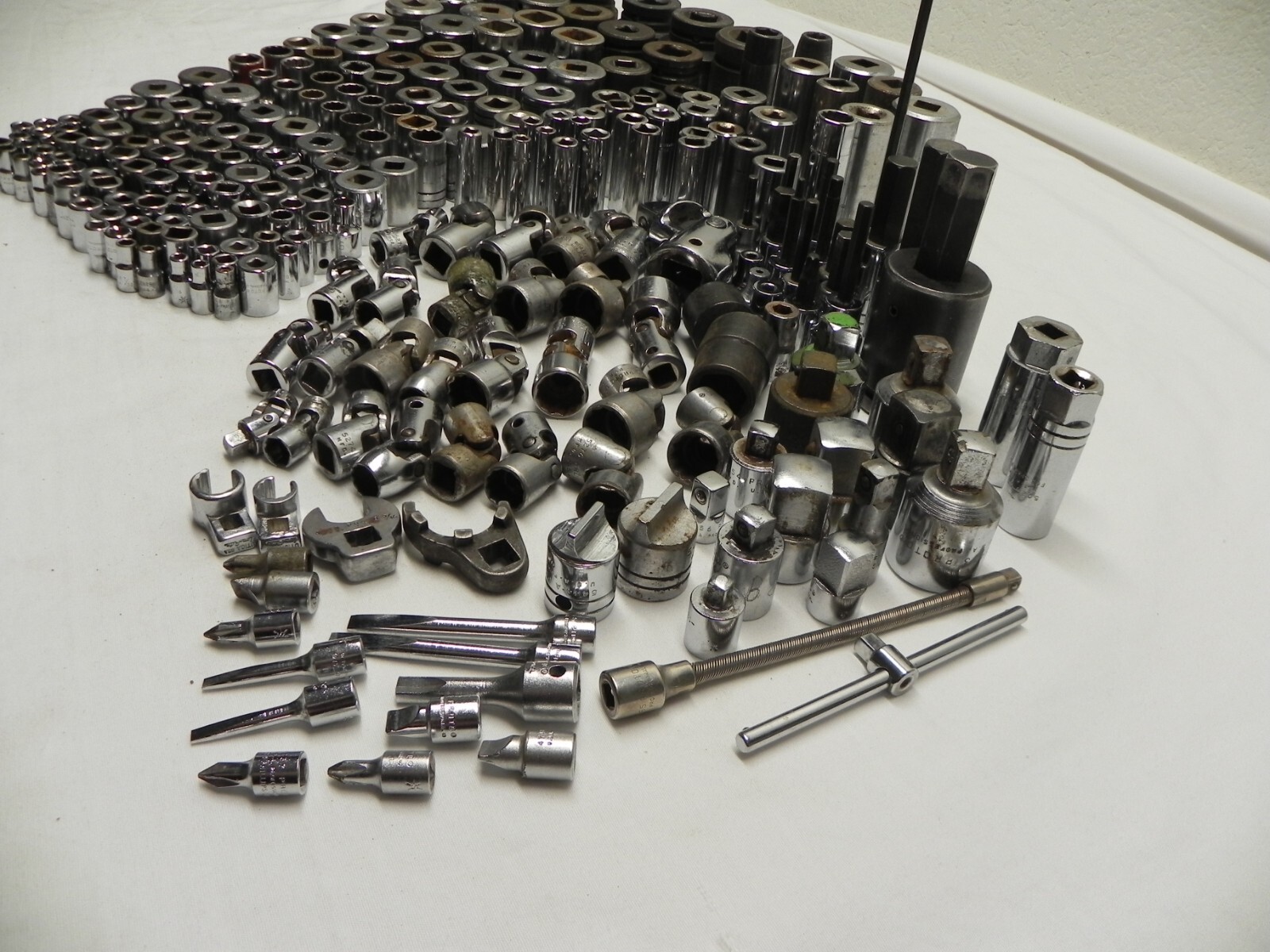 Proto/Proto Challenger Socket Lot 261 Piece Lot Old & Newer Models