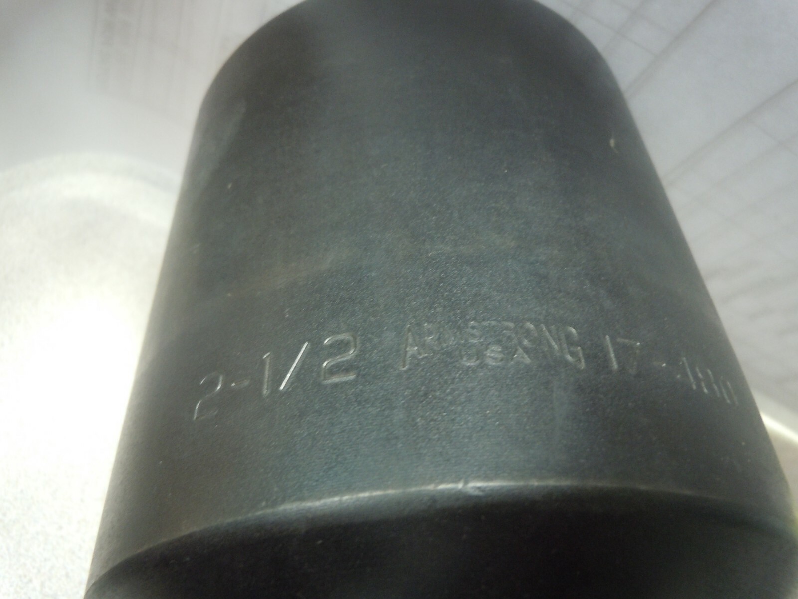 ARMSTRONG 17-480 NO. 5 SPLINE DRIVE 2-1/2-INCH IMPACT SOCKET
