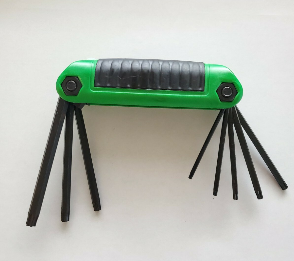 Snap On Tools Folding TORX Wrench Set Plastic Handle AWTEF8K -8 keys T8-T40 NEW!