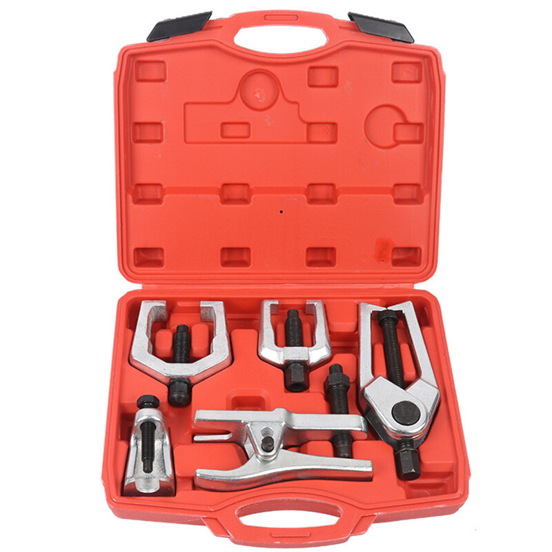 6pcs Car Front End Service Tool Tie Rod Puller Ball Joint Splitter Separator Set
