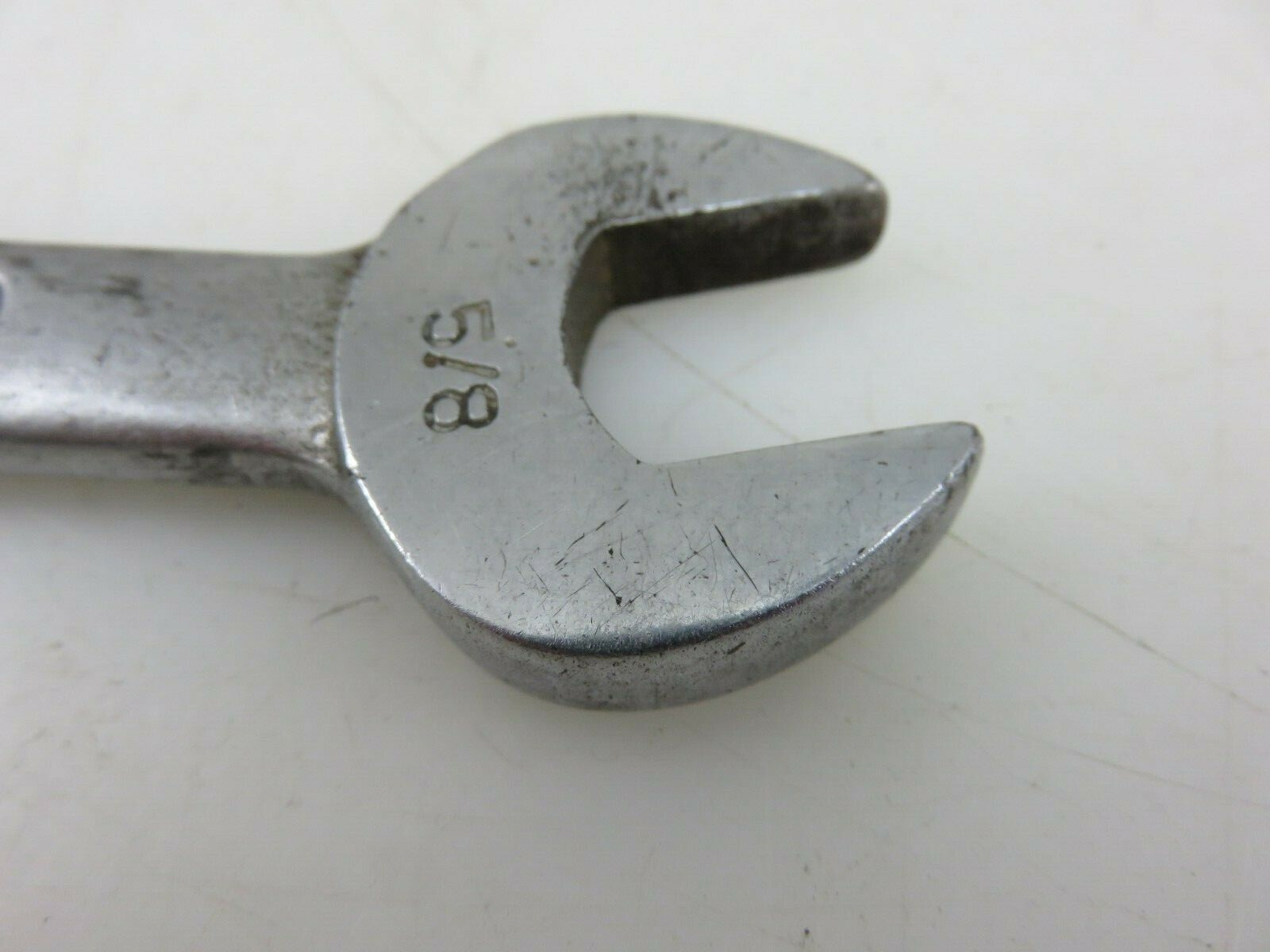 Craftsman Vanadium 1729 Open End Wrench 5/8″ x 3/4″ 7.75″ Long Vintage USA Made