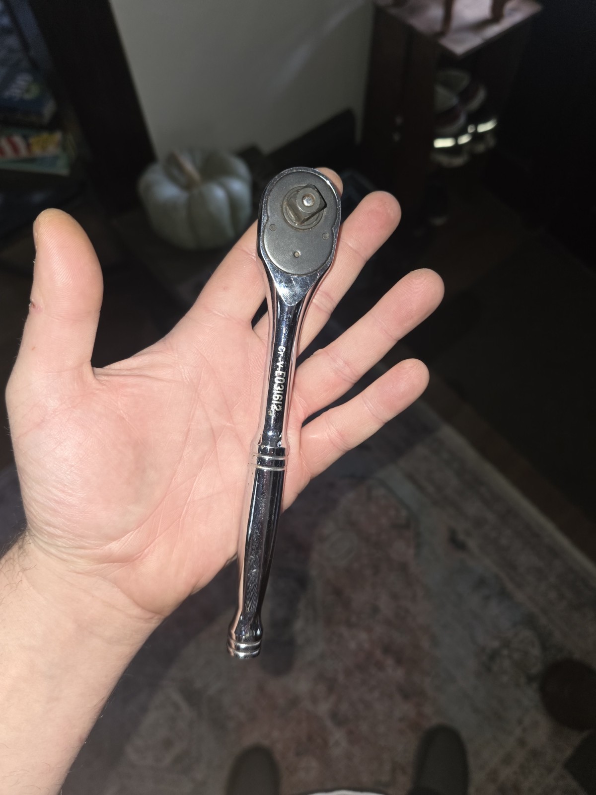 Expert Ratchet CR-V E031612 3/8in Total 7.75in From Mac Tool