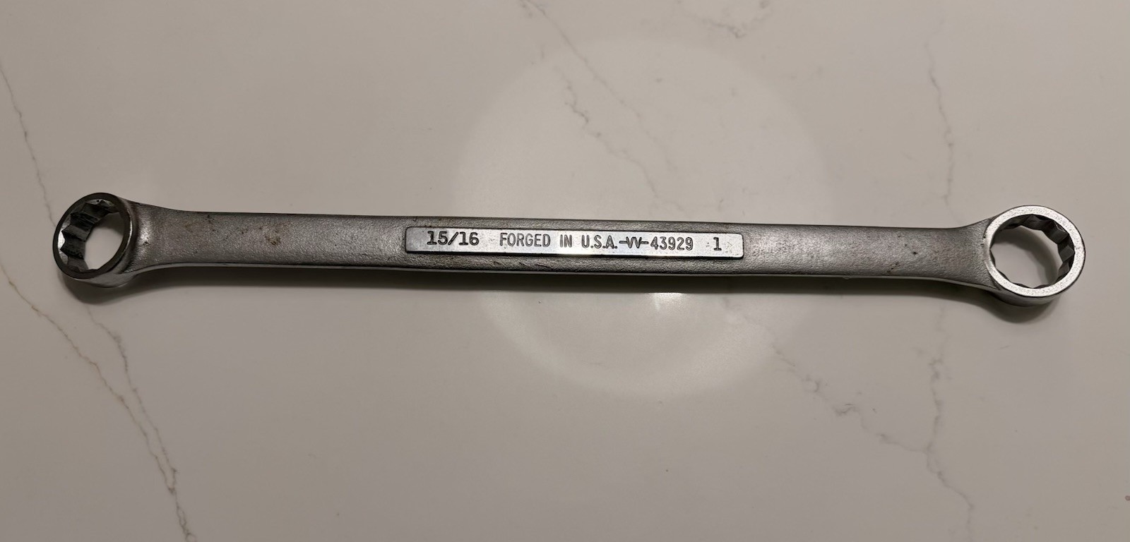 4pc Craftsman VV Series Double Box Wrench Set 9/16 to 1″ 12pt SAE USA Forged