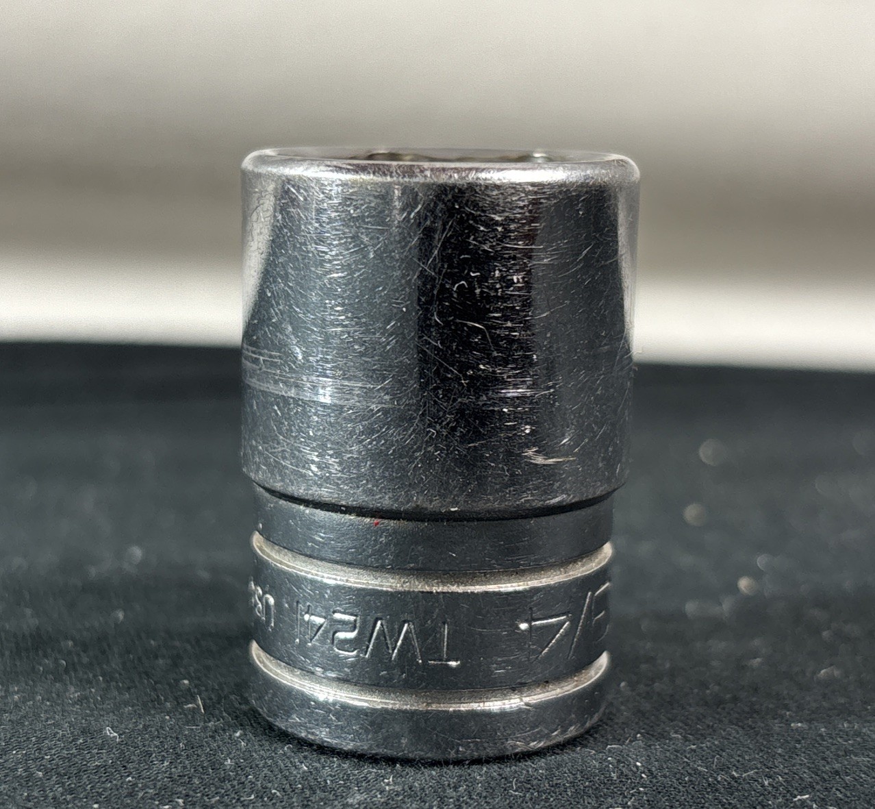 Snap-On Tools 3/4″ 6 Point 1/2″ Dr. Chrome Socket – TW241