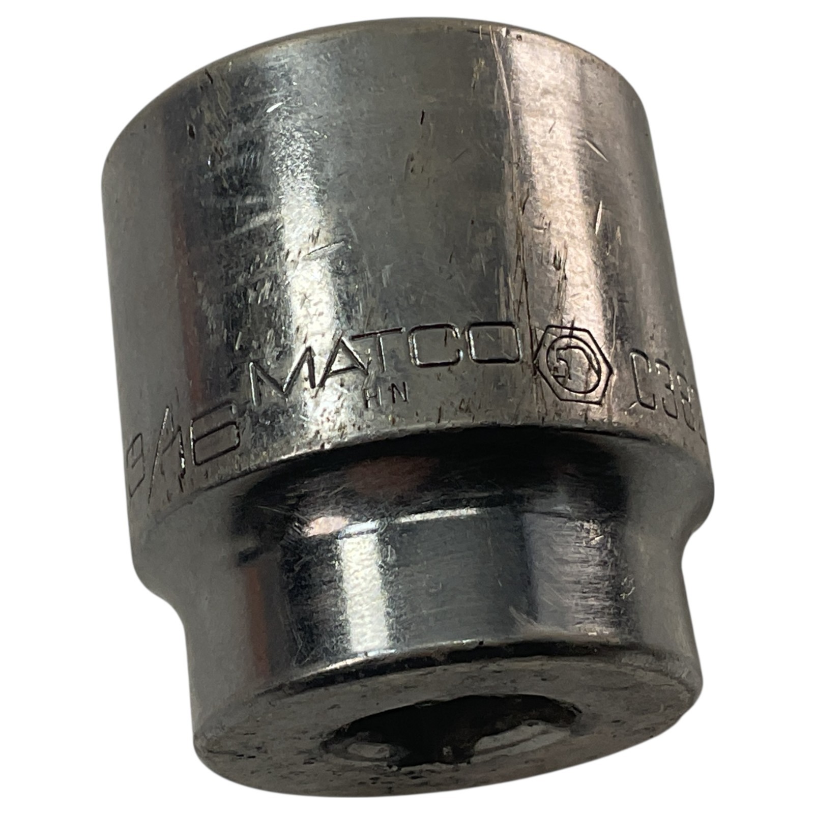 Matco Impact Socket 1-3/16″ C382 1/2″ Drive 12 Pt SAE As Pictured Mechanic Tool