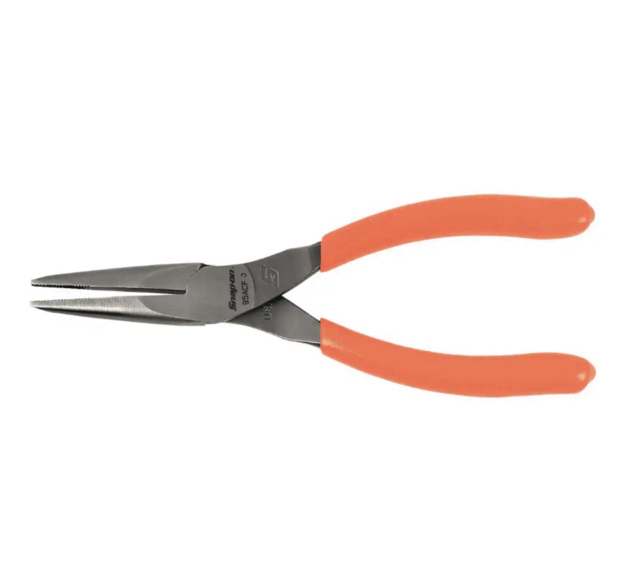 Snap On 6” Talon Grip Needle Nose Pliers In Orange NEW
