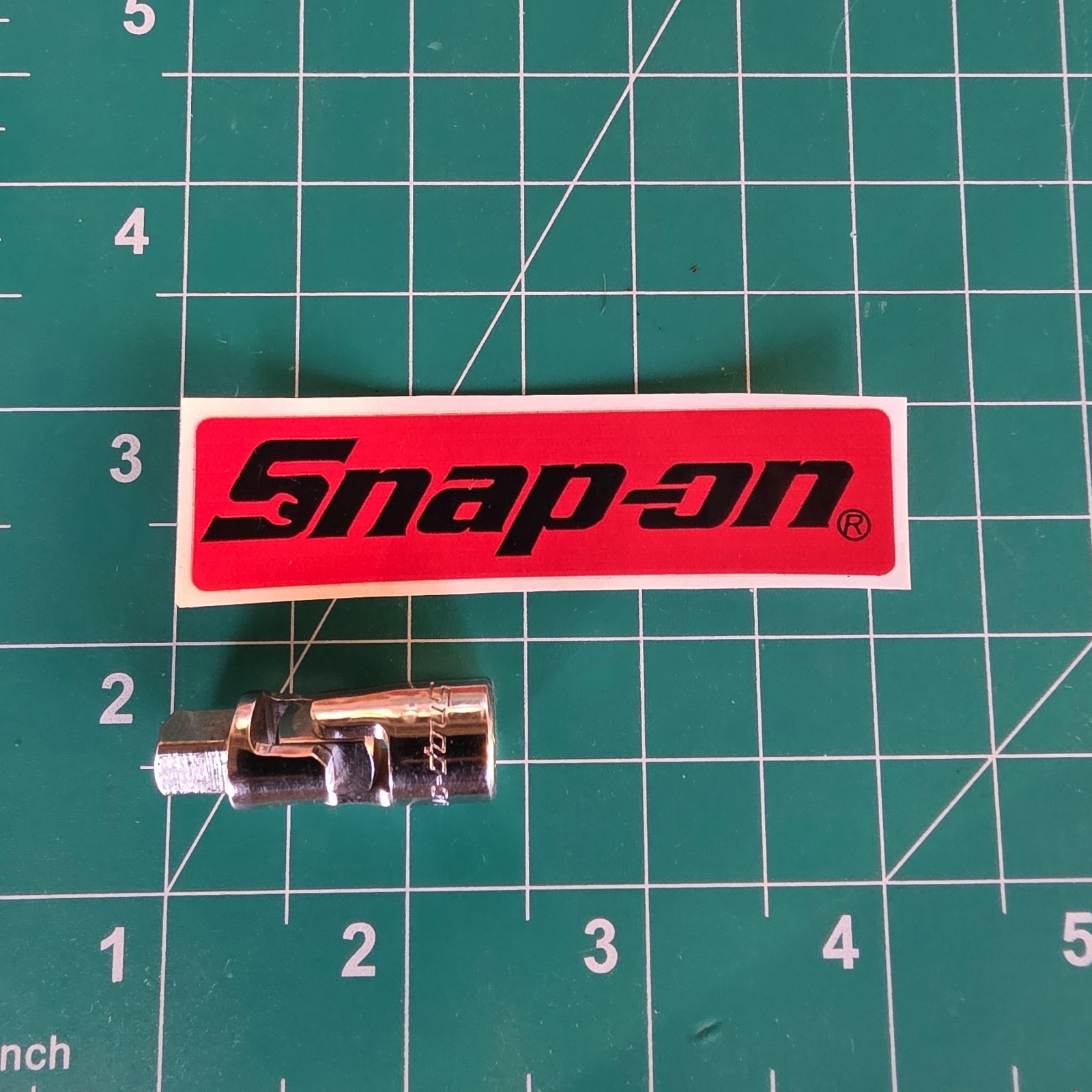 Snap-on Tools USA NEW 1/4″ Drive Chrome Universal Swivel Socket Extension TMU8