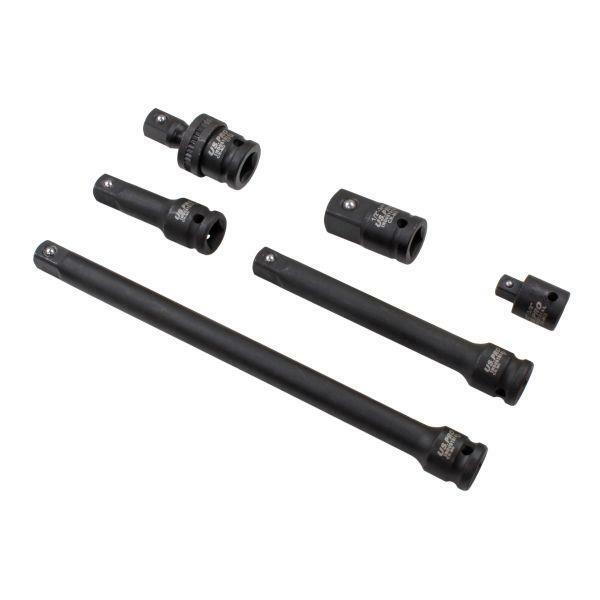 US PRO INDUSTRIAL 1/2″ Drive Impact Accessory Set Extension, Reducer, UJ, Wobble