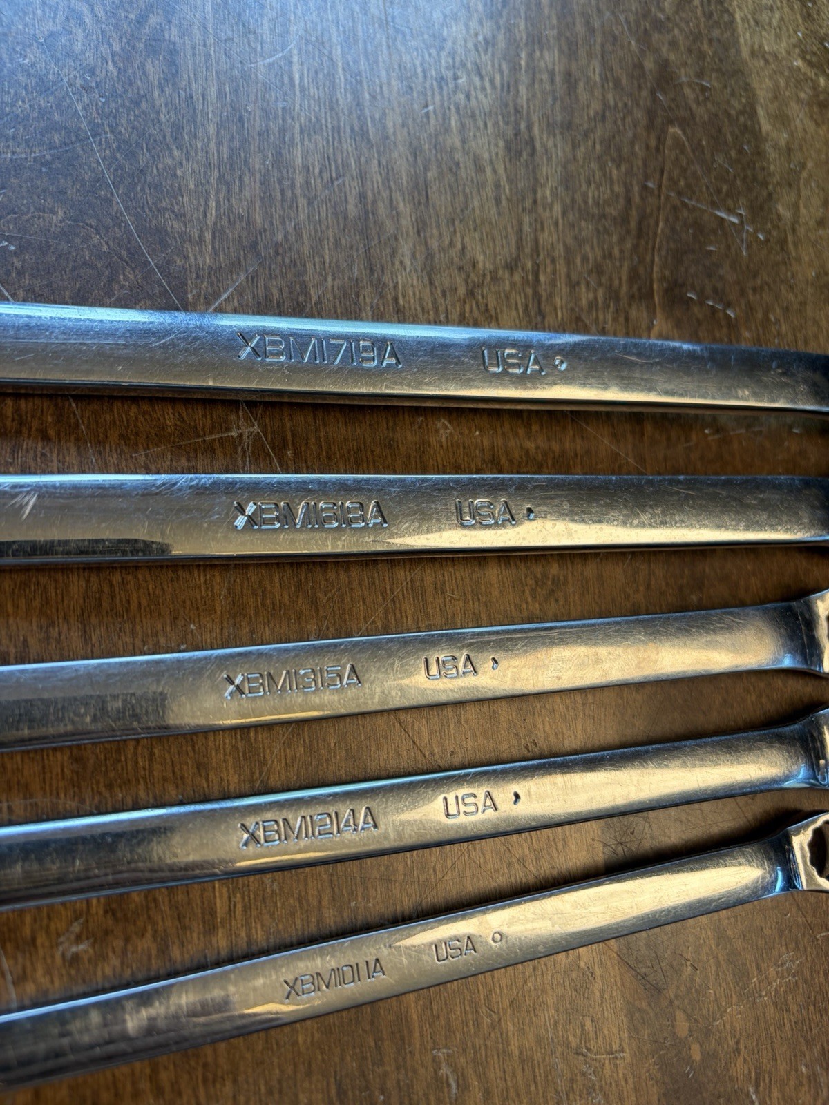 Snap-on Tools 12-Point Metric Double Box Wrenches- Lot Of 5- 10mm To 19mm