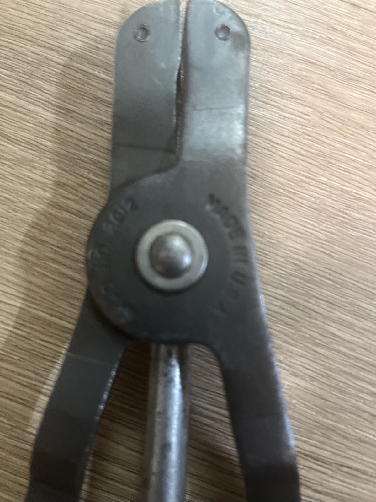 Vintage K-D No 2012 Snap Ring Pliers Turn Screw Adjustment Made in USA Used