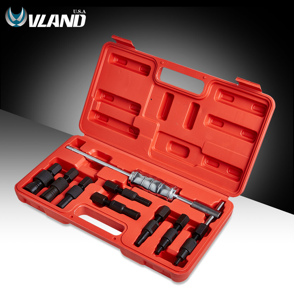 9pc/Set Blind Hole 8-32mm Inner Bearing Puller Remover Slide Hammer Internal Kit