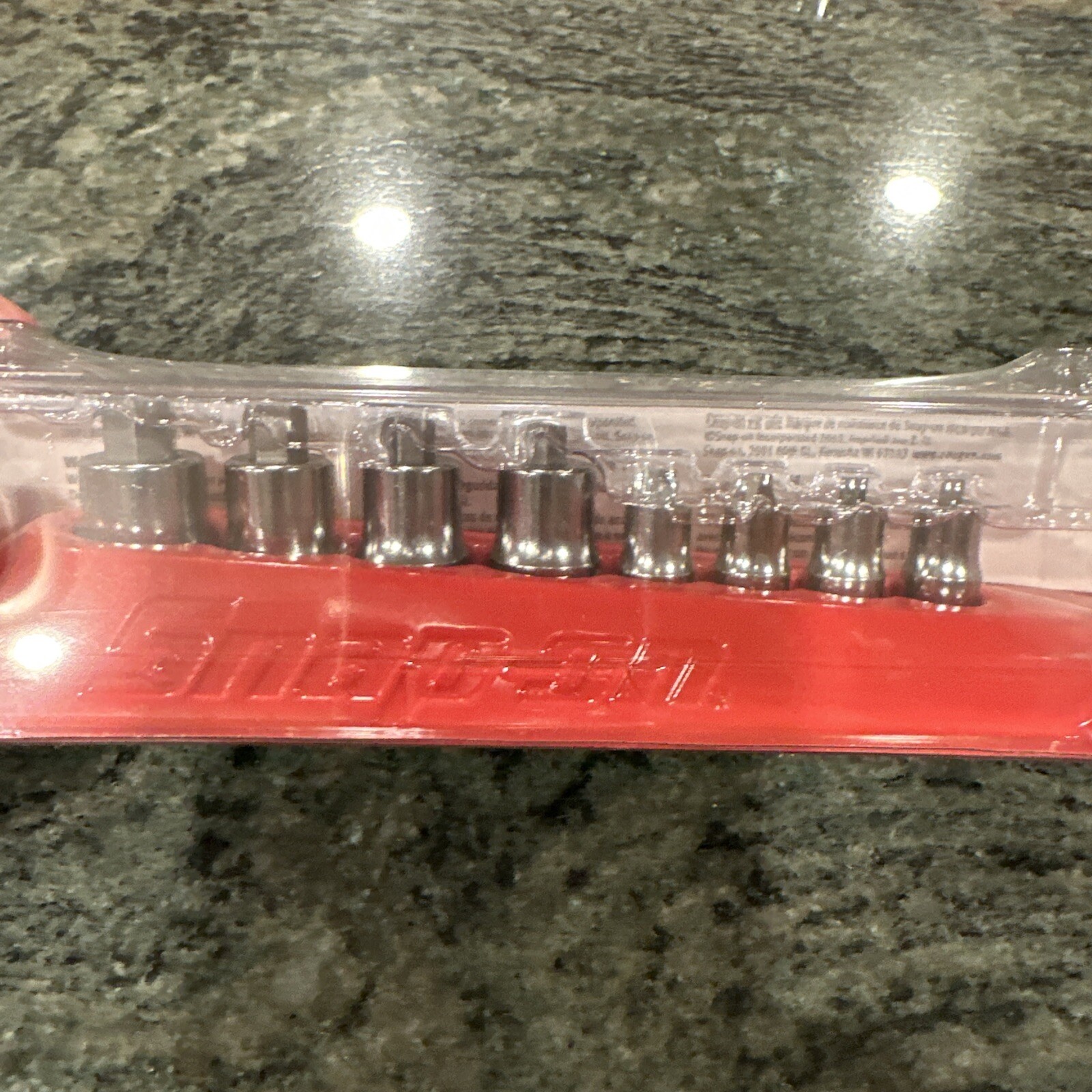 new snap-on 8 pc 1/4″ & 3/8″ dr see stubby hex socket driver set, 208eftaxsy new