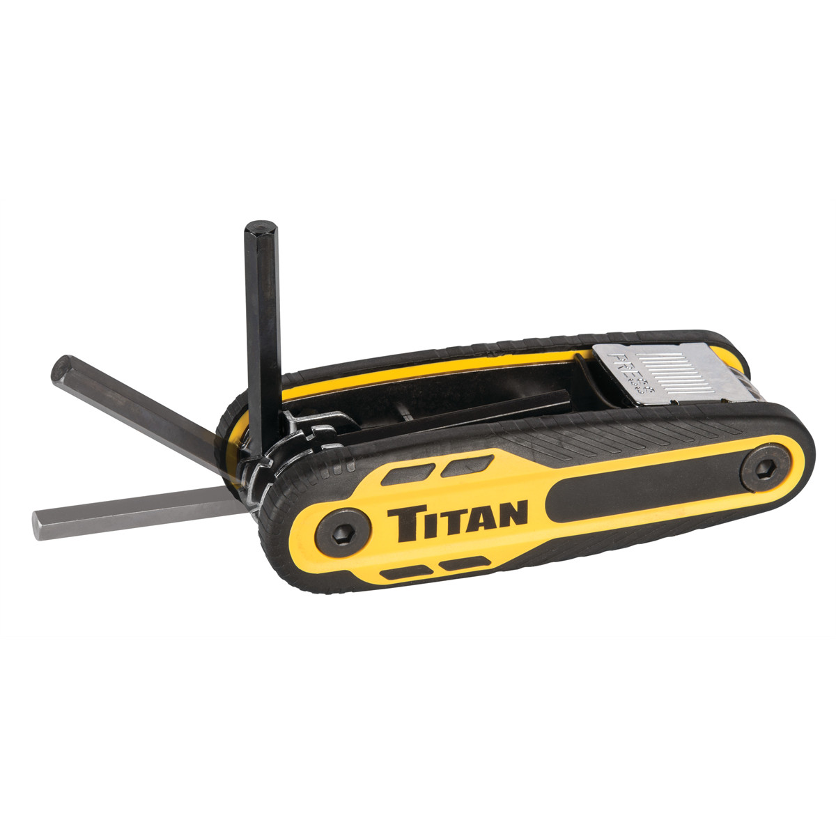 Titan 8 pc. Locking SAE Hex Key Set