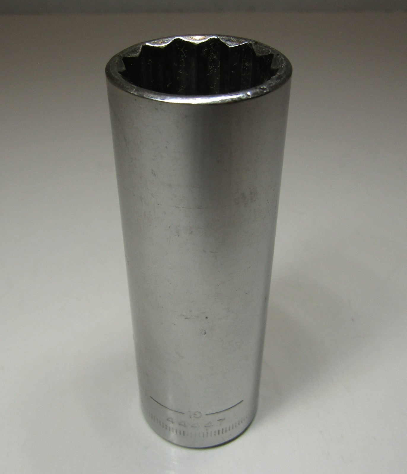 *Craftsman* 21mm 12 Point 1/2″ Drive Deep Chrome Socket 44447 Inverted G1 U.S.A.