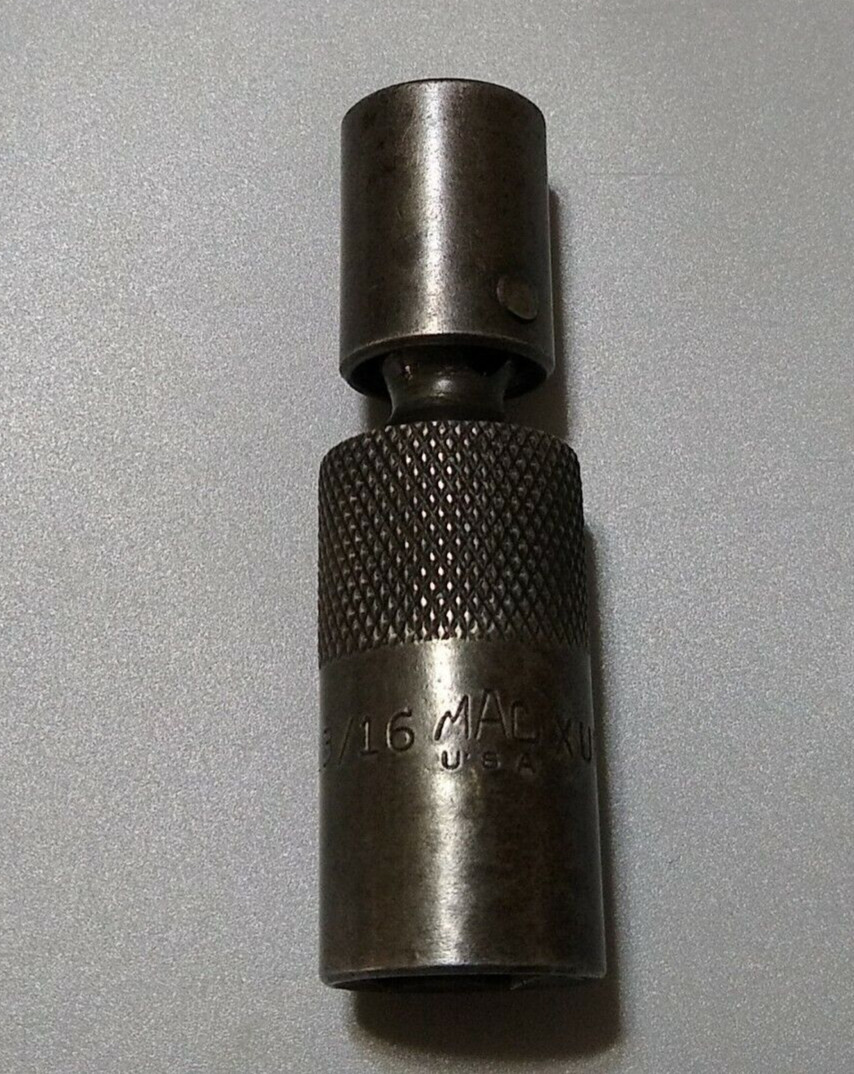 MAC TOOLS XUP266DP, 3/8Dr. 13/16″ Spark Plug Impact Swivel Socket.