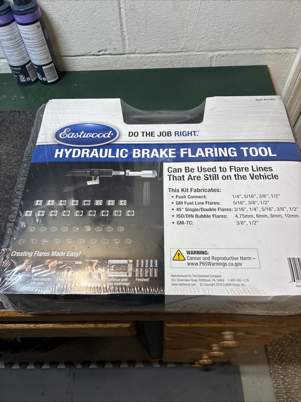 Eastwood Hydraulic Brake Flaring Tool